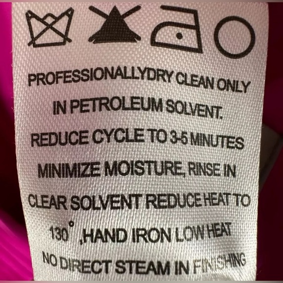 Amsale Deep Plunge Front & Back Midi Dress Pleated Skirt Bright Pink 16 NWT - Picture 3 of 12